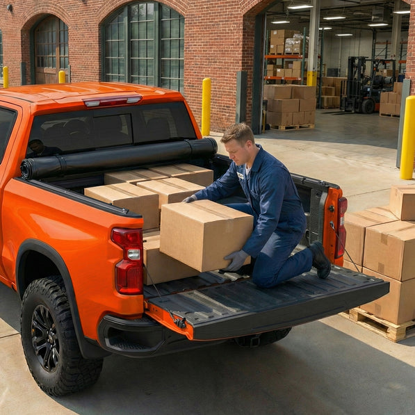 Guardrox R5 Soft Roll-up Tonneau Cover Compatible with 2007-2026 Chevy Silverado/GMC Sierra 1500 (Not Fit 19 LD; 19-25 Classic)(6.7FT)