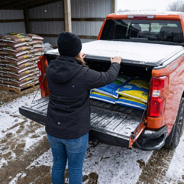 Guardrox R5 Soft Roll-up Tonneau Cover Compatible with 2007-2026 Chevy Silverado/GMC Sierra 1500 (Not Fit 19 LD; 19-25 Classic)(6.7FT)