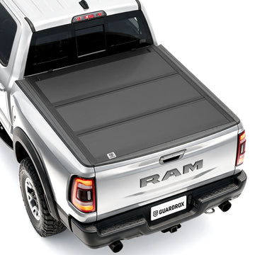 Guardrox L5 Hard Tri-Fold Tonneau Cover for RAM 1500 2019-2026 New Body (6.4 ft Bed)