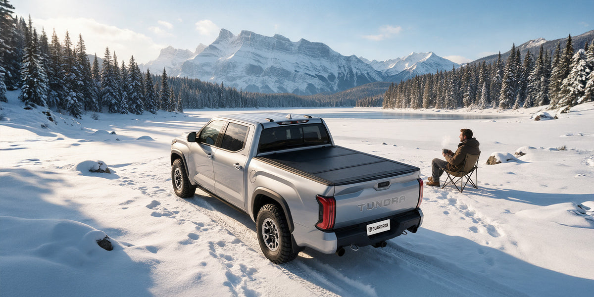 Guardrox L5 Hard Tri-Fold Tonneau Cover for Toyota Tundra 2022-2026 (6.5 ft Bed)