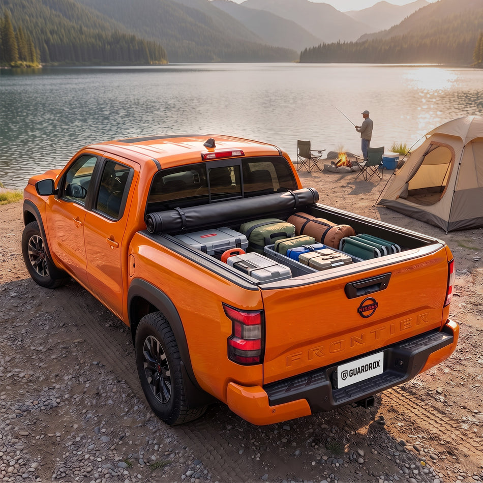 Guardrox R5 Soft Roll Up Truck Bed Cover, Fits 2005-2026 Nissan Frontier 5FT Bed