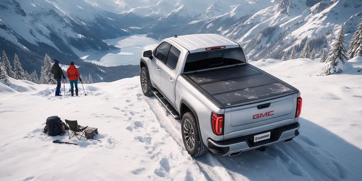 Guardrox L5 Hard Tri-Fold Tonneau Cover for GMC Sierra 1500 2019-2026 (6.7 ft Bed)