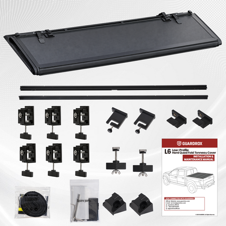 Accessories for L6 Hard Quad Fold Tonneau cover for F-150