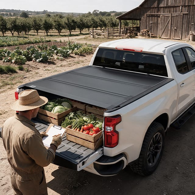 Daily driver Chevy Silverado 1500 with Guardrox LX5 tonneau cover