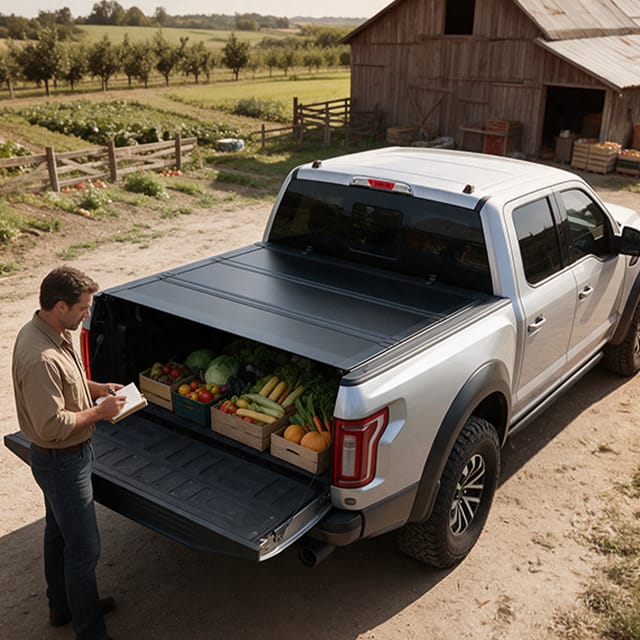Daily driver Ford F-150 6.5ft Long Bed with Guardrox LX5 tonneau cover
