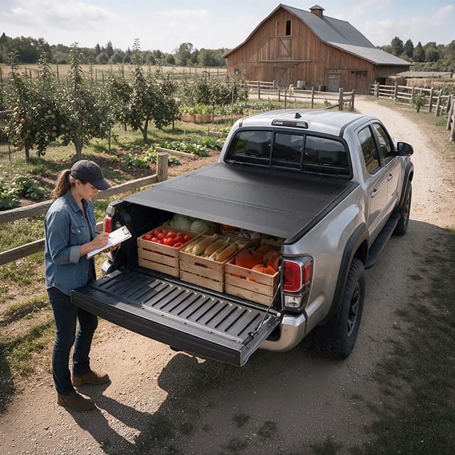 Daily driver Toyota Tacoma 6ft Long Bed with Guardrox LX5 tonneau cover