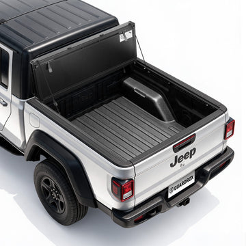 Guardrox LX5 Flip-Up Hard Tri-Fold Tonneau Cover for Jeep Gladiator JT 2020-2026 (5FT Bed)