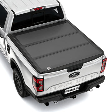 Guardrox L5 Hard Tri-Fold Tonneau Cover for Ford Ranger 2019-2023 (5 FT Bed)