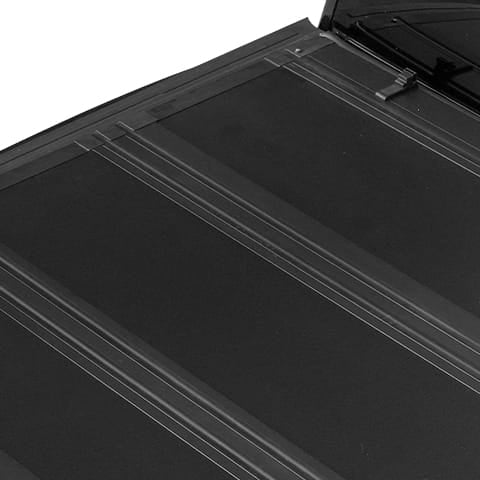 Matte finish FRP panel detail of LX5 New Body Ram 1500 tonneau cover