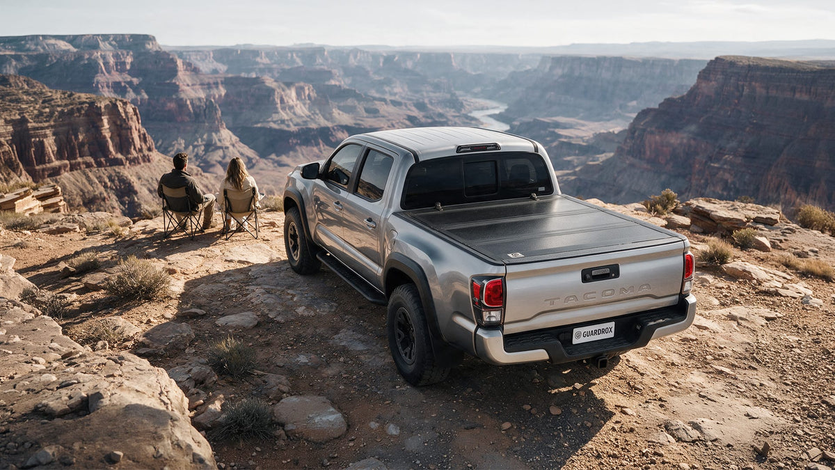 Cubierta rígida plegable Guardrox LX5 para Toyota Tacoma 2016-2023 (caja de 6 pies)