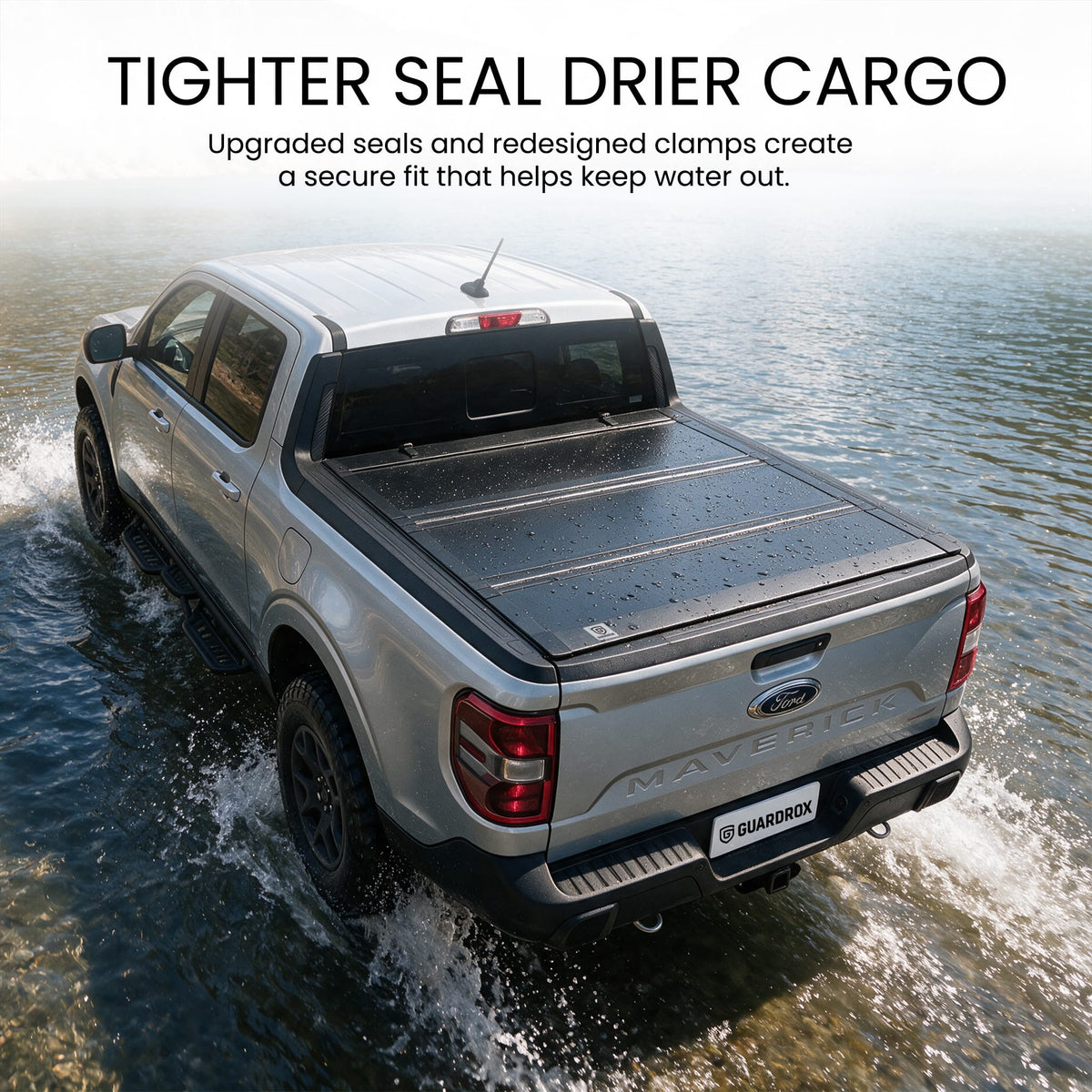 Waterproof rubber seals on LX5 Ford Maverick bed cover